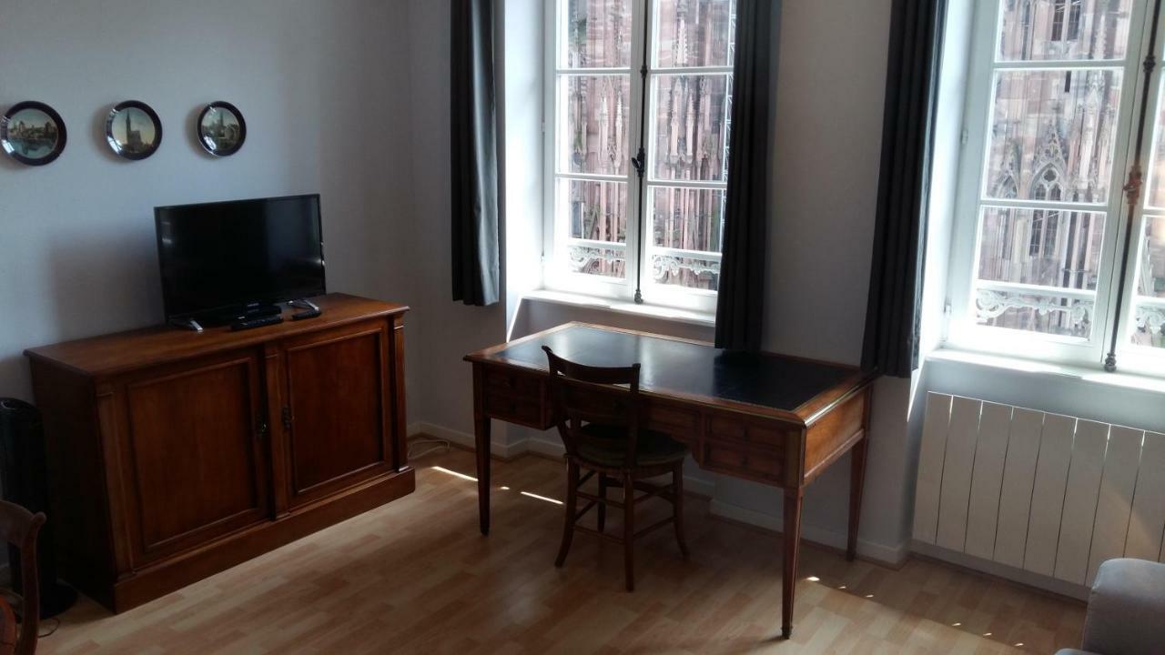 Les Appartements Place De La Cathedrale Strasbourg Exteriör bild